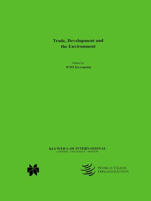 cover image of Trade, Development and the Environment